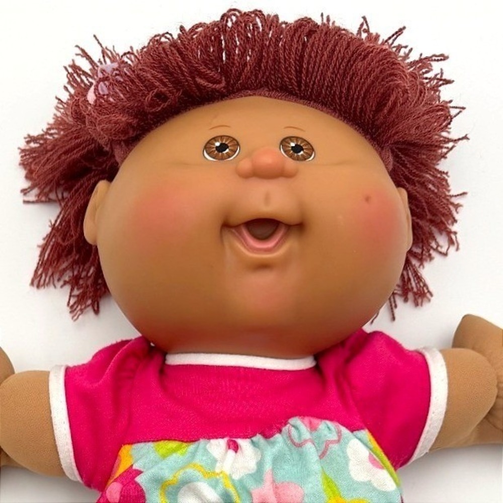 VTG Cabbage Patch Kids Doll Yarn Hair Multiracial African American Xavier Robert - Picture 2 of 10